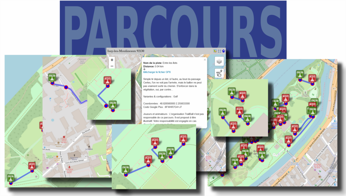 Parcours TrailBall - Catalogue France